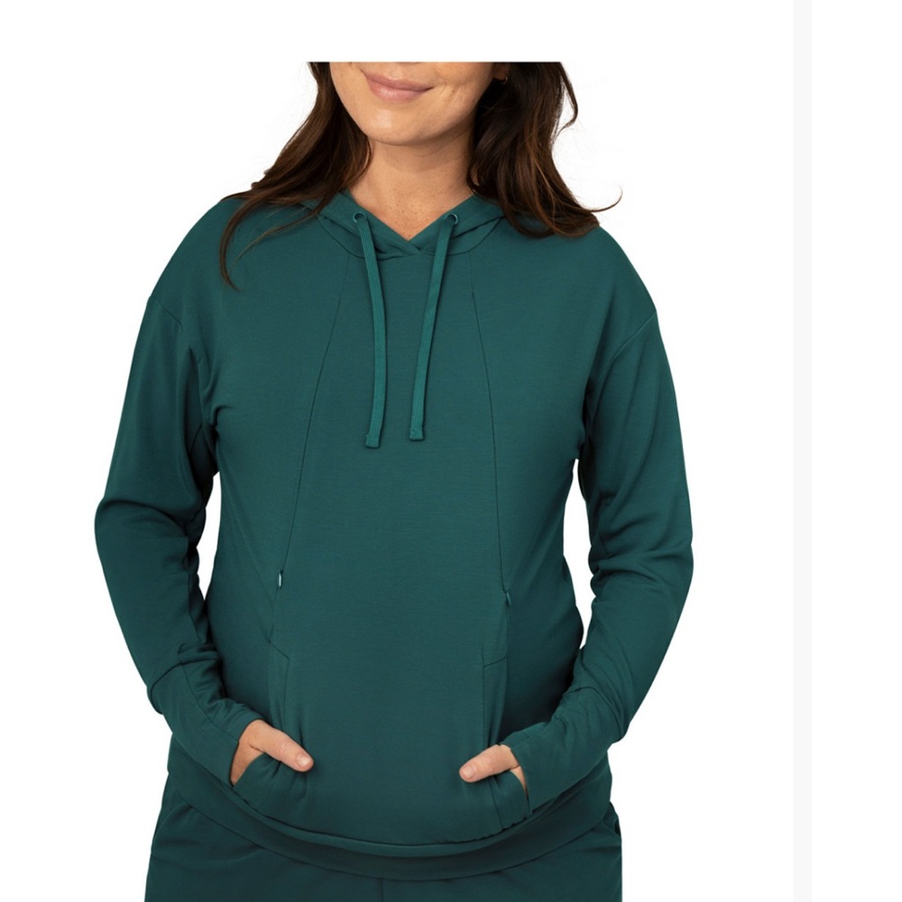 Kindred Bravely Maternity Nursing Teal Women's Hoodie